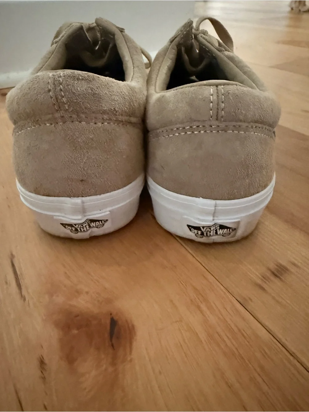 Van’s Old Skool Suede Low-Top Sneakers in brown suede 9.5 men, 11 women.